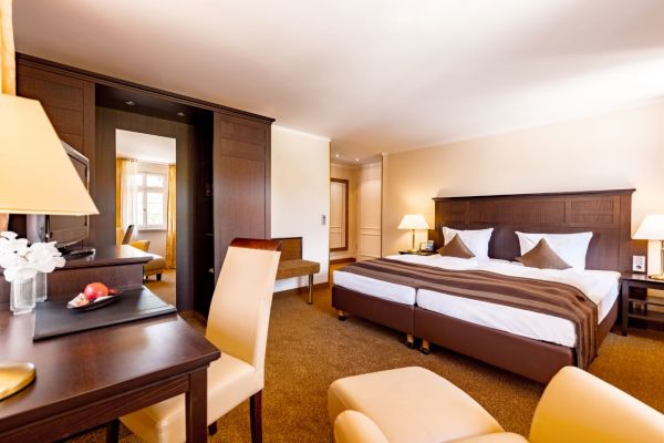 Doppelzimmer Classic im Burghotel Staufeneck.