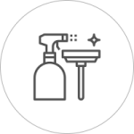 Hygienemaßnahme Desinfektion im Burghotel Staufeneck.