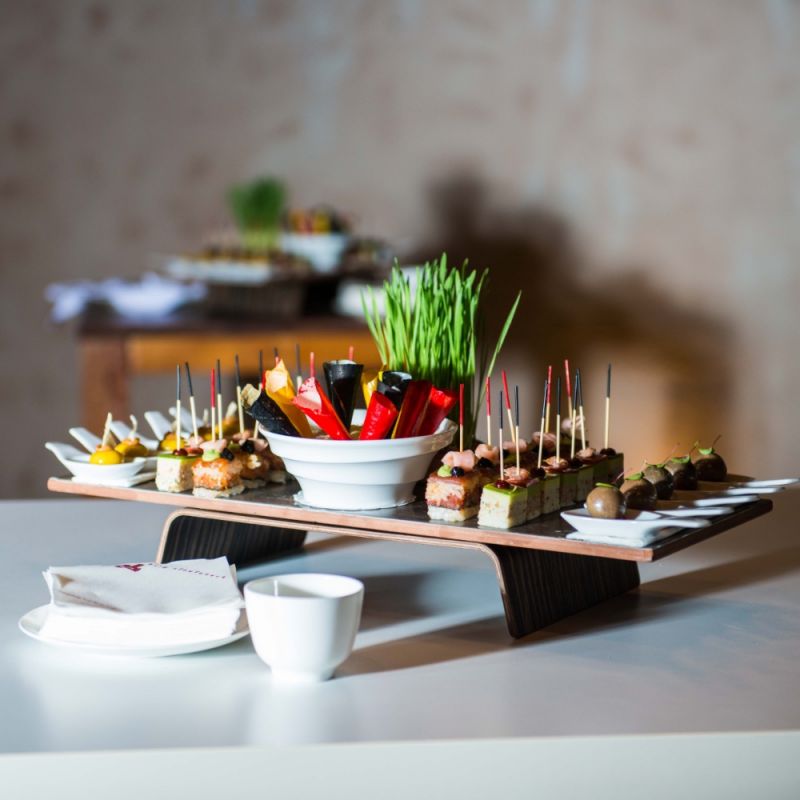 Fingerfood auf höchstem Niveau vom Burghotel Staufeneck.